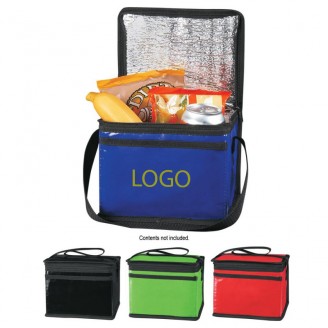 Laminated Non -Woven Six Pack Kooler Bag